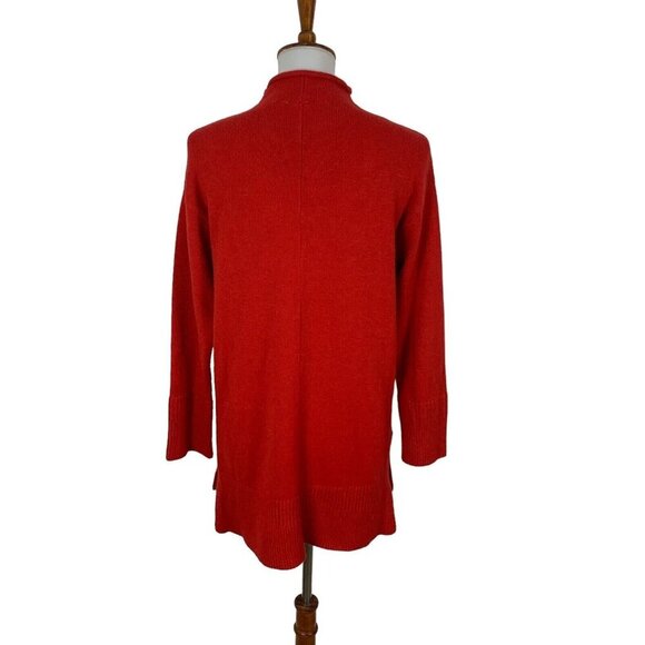 Anthropologie Moth Women's Sweater XXS Cozy Red Knit Pullover - Picture 3 of 6